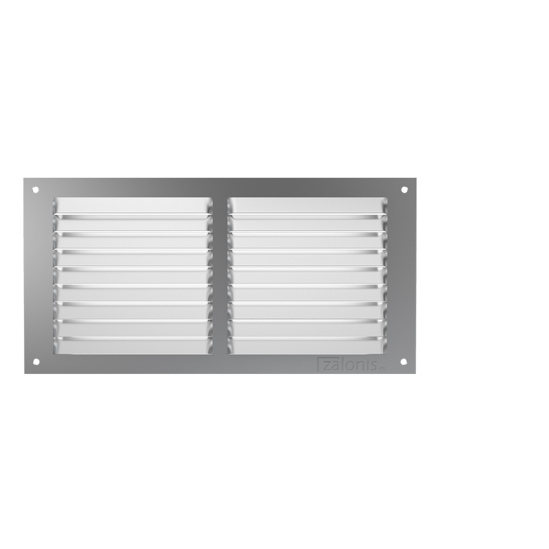 AIR VENTILATION GRILLE COVER 10x20cm / ALUMINIUM
